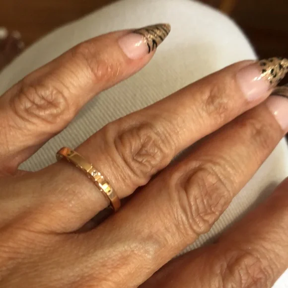 Rose Gold pandora ring size 5 - Picture 3 of 3